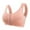 Rose Gold, variant on Hessimy Daisy Bras for Older Women, Snap Front Bra Older Women Full Support Wide Back No Underwire Bras(Rose Gold,46)