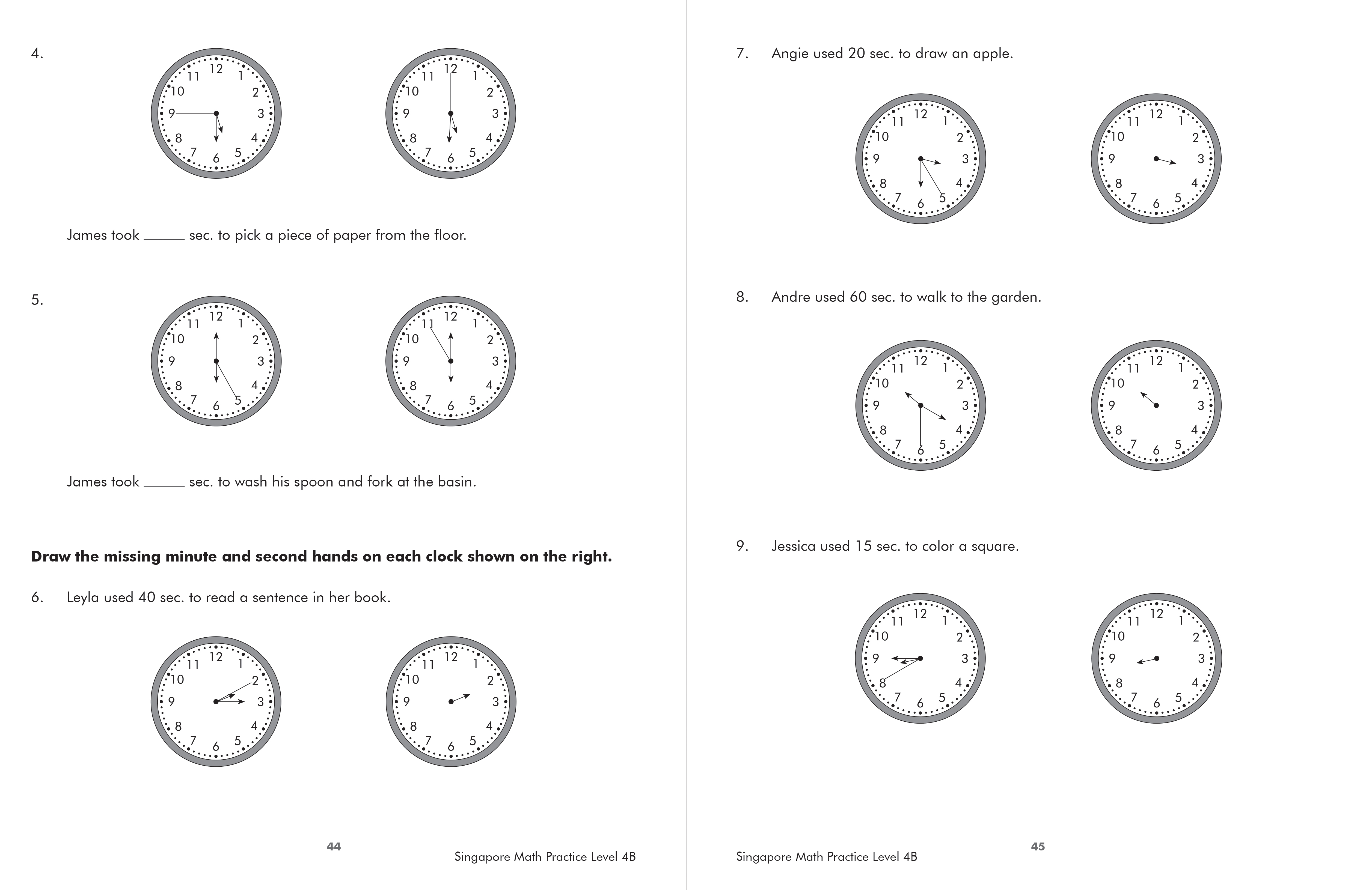 Carson Dellosa Singapore Math Level 4B Math Practice Workbook Grade 5 (128 pages) - image 5 of 5