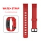 thumbnail image 2 of Reloj pulsera impermeable correa de pulsera de silicona para Realme Band (rojo), 2 of 9