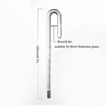 thumbnail image 4 of Spptty Aquariums Thermometer, Thermometer,Aquariums U Shape Hanging Glass Thermometer  Fish Tank Water Temperature Monitor High Precise, 4 of 8