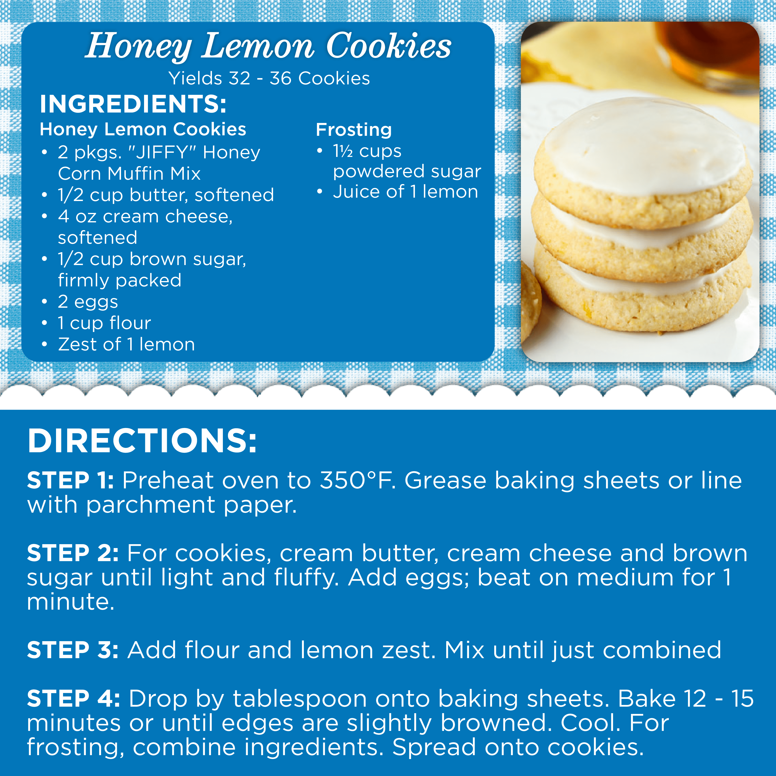 "JIFFY" Honey Corn Muffin Mix, 8.5 oz Box