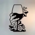 thumbnail image 4 of Personalized Metal Decoration Outdoor Corridor WallsToast Sign Shaped Iron Handicraft Decoration, 4 of 9