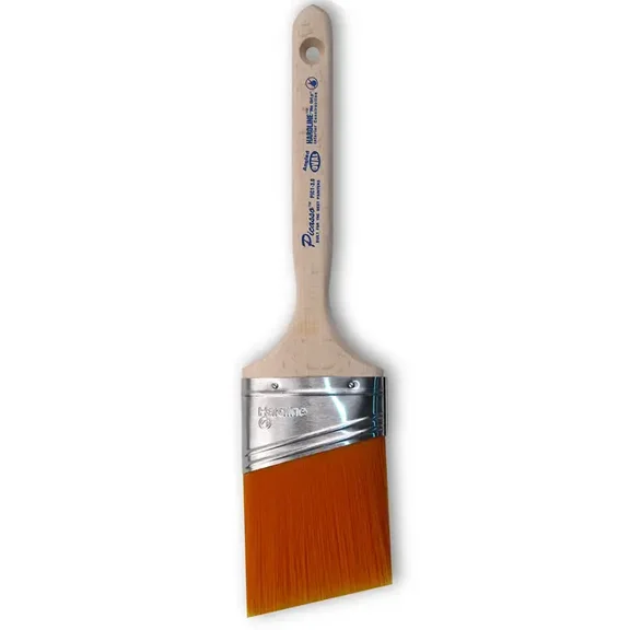 3" Proform Technologies PIC1-3.0 Picasso Hardline Angled Cut Standard Handle Paint Brush