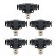thumbnail image 2 of Pneumatic Connector, 5Pcs Pneumatic Throttle Valve, Durable PVC Replacement Control Needle Valve, Pneumatic Push to Connect, Industrial Needle Valves, 2 of 7