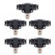 thumbnail image 1 of Válvula de acelerador neumática, accesorios de conexión de resistencia a la compresión de PVC duradero, 5 uds., 10mm VoborMX herramienta, 1 of 8