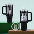 thumbnail image 4 of Old Lives Matter Tumbler 40oz Large Capacity with Handle- Dad Gifts Cup - Best Dad Ever Mug - for Dad Gifts From Son, Daughter, Kids, 4 of 6