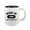 White, variant on 80th Birthday Gifts, Made In 1946 Aged to Perfection 11oz Ceramic Coffee Cup Teacup with Handle, Funny Bday Mugs