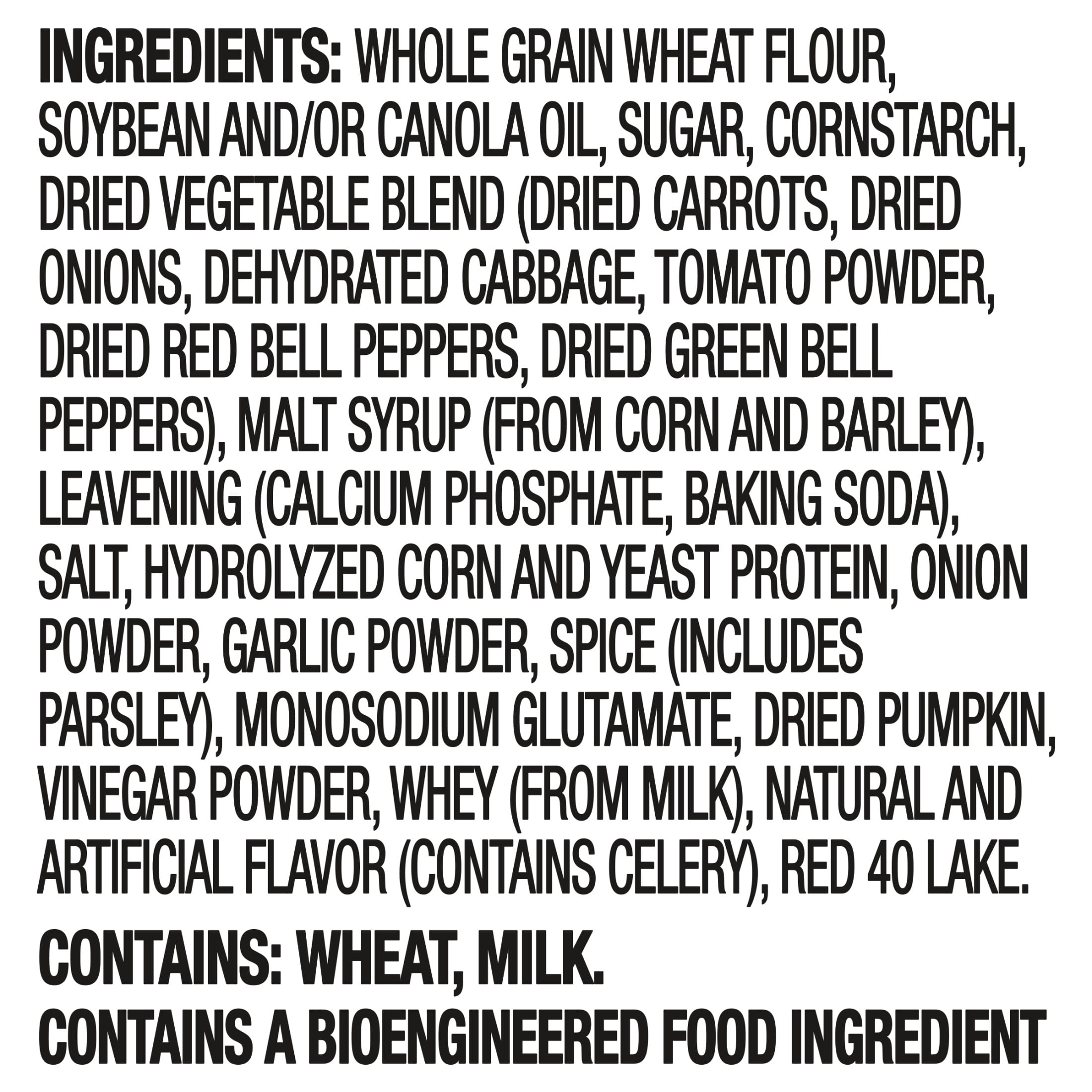 RITZ Toasted Chips Veggie Crackers, Party Snacks, 8.1 oz