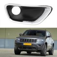 thumbnail image 1 of Chrome Fog Light Frame Bezel Trim ABS Material Easy Snap on Installation for Cars Enhanced Visibility in Fog Rain Snow, 1 of 7
