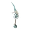 thumbnail image 2 of 18" Teal Blue and White Standing Moose Tabletop Decor, 2 of 3