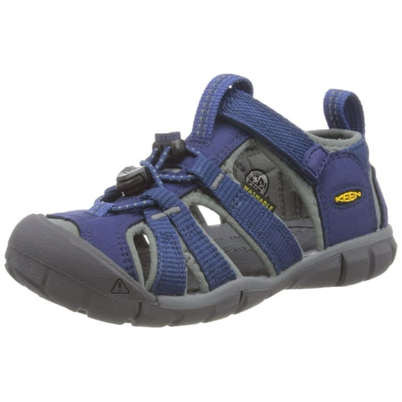 KEEN Kids' Seacamp II CNX Sandal, Black, 5 Toddler