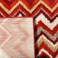 thumbnail image 6 of SAFAVIEH Tahoe Simonette Chevron Area Rug, Beige/Terracotta, 4' x 6', 6 of 9