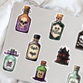 thumbnail image 2 of 50 Pieces Halloween Stickers Waterproof PVC Decals Labels For Water Bottles Phone Laptop Tablet Bottle Cartoon Design, 2 of 8