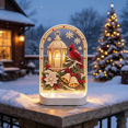 thumbnail image 3 of KRONDO Christmas Diaamond-Art Night Light, 3D Pear-l Painting Kit with Warm LED Base for Beginners, 3 of 7