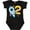 AB-Black, variant on Inktastic Rocket Space Ship Happy Second Birthday Boys or Girls Baby Bodysuit