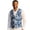 Blue Sunflowers, variant on POLERO Cow Pattern Mens Formal Business Suit Vests 4 Buttons Regular Fit Waistcoat for Suit or Tuxedo Casual Party Wedding Prom 4XL