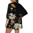 thumbnail image 2 of Women's Casual B Fashion Print Lightweight And Comfortable Beach Vacation Chiffon Cardigan Sun Cardigan plus Womens Cardigan Cardigans Women Light Weight Sweaters Duster Sweaters for Women Summer, 2 of 6