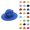 Blue, variant on Wide Brim Sun Hats for Women UV Protection – Foldable Straw Hat with Ponytail Hole, Packable Beach Hat, Floppy Hat for Travel, Pool, Gardening, Hiking, Summer Outdoors