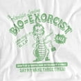 thumbnail image 2 of Beetlejuice Beetlejuice Bio Exorcist Unisex Adult Long-Sleeve T Shirt, White, Large, 2 of 4