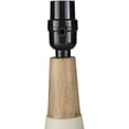 thumbnail image 5 of Mark&Day Table Lamps, Poysdorf Modern Ivory White Bedside Table Lamp for Nightstand Bedroom Living Room Office (17" H x 8" W x 8" D), 5 of 6