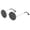 Sliver, variant on Retro Round Sunglasses for Men Women Vintage Metal Circle Sunglasses UV Protection Hippie Style Round Frame Eyewear Classic Lennon Inspired Fashion Shades for Travel Driving Outdoor Black
