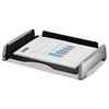 Fellowes, Office Suites Letter Tray, 1 Each, Black,Silver