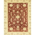 thumbnail image 1 of Ahgly Company Machine Washable Indoor Rectangle Abstract Mustard Yellow Area Rugs, 5' x 7', 1 of 7