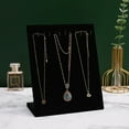 thumbnail image 5 of Baohd Necklace Pendant Display Stand Holder Jewelry Rack for Tabletop Shop Black, 5 of 5
