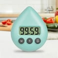 thumbnail image 4 of Three Color Digital Timer Splash Proof Energy Saver Digital Timer Electronic Countdown Timer Bathroom Kitchen Accessories yellow-green, 4 of 9