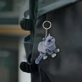 thumbnail image 5 of 3D Printed Blue Cat Keychain with Movable Limbs, Articulated Animal Pendant for Bags and Keyring Accessories, Unique Blue Feline Decorative Charm, 5 of 8