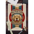 thumbnail image 3 of Golden Retriever Ale, Retro Beer Ad (12x18 Wall Art Poster, Room Decor), 3 of 3