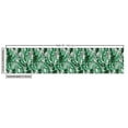 thumbnail image 3 of Ambesonne Leaves Nature Print Fabric by the Yard Upholstery, Tropical Jungle, 1 Yard, Sea Green and Dimgray, 3 of 5