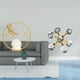 thumbnail image 2 of Escultura de bola de cristal con burbujas, moderna figura de metal, adorno de mesa, estatua decorativa, soporte para escritorio, oficina, estante, sal, 2 of 8