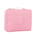 thumbnail image 1 of Neceser de viaje Infidev de gran capacidad con gancho. Neceser impermeable de pie para cosméticos para hombre y mujer. Organizador multicompartimento con elástico y cierre de cremallera. Tela Oxford., 1 of 5