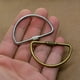 thumbnail image 5 of Anillo de llavero en forma de U Llavero Llaveros Llavero Hebilla Llavero Hogar Al aire libre Camping Almacenamiento Accesorios Regalos Tipo 3 Inevent HA010940-03, 5 of 6
