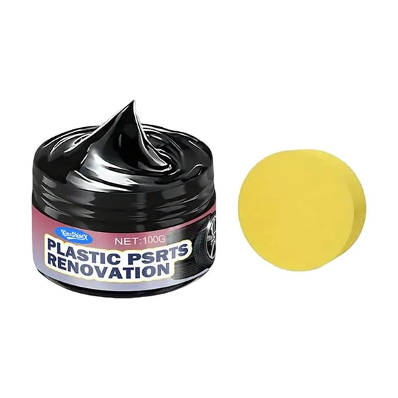 Car Interior Repair Wax, Plastic Parts Renovation Cream, Revitalize Your Cars Plastic Parts, Bring Plastics, Rubber, and Viny Back to Life