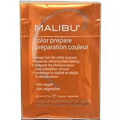 Malibu Color Prepare Natural Wellness Treatment, 0.17 oz 12 Pack