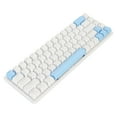thumbnail image 1 of 68 Keys Compact Wired Gaming Keyboard With Mechanical Blue Switch, 10 RGB Backlit Modes, N Key Rollover, Plug And Play For PC, 1 of 8