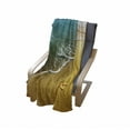 thumbnail image 4 of Starfish Soft Flannel Fleece Throw Blanket, Summer Season Sunset Scenery Shoreline Sand Waves Calm Tranquil Island Paradise, Cozy Plush for Indoor and Outdoor Use, 50" x 60", Multicolor, by Ambesonne, 4 of 6