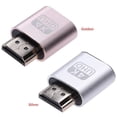 thumbnail image 2 of 4K UHD HDMI-compatible DDC EDID Dummy Plug Headless Ghost Display Emulator Plata Ehuebsd Para estrenar, 2 of 8