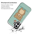 thumbnail image 2 of Compatible with iPhone 11 12 13 mini 14 15 16 Pro Max Plus Wallet Case with Card Holder, PU Leather Kickstand Card Slots Case ( Bear Love, iPhone 13 Pro Max), 2 of 7