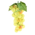 thumbnail image 4 of Home Decor 36 Grape Bunches Fruit Grape, for Restaurant School Teaching Festivals and Parties,Yellow,6.69,Home, 4 of 7