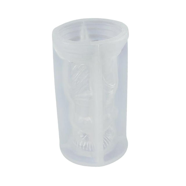 Moldes de resina para velas, moldes de silicona para velas de pilar de diosa, resina epoxi, arte de fundición de resina El 17x95MM