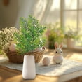 thumbnail image 6 of TaTaai 4Pcs Artificial Greenery Stems Faux Plastic Boxwood Plants Spring Fake Leaf Twig Branches for DIY Bouquets Home Floral Arrangement Table Centerpieces Vase Decor, 6 of 6