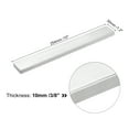 thumbnail image 2 of Uxcell Square Aluminum Flat Bar, 3/8" Thick 1.2" Width 10" Length Square Aluminum Bar For Industrial Building, 2 of 5