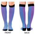 thumbnail image 2 of joogoo Blue Gradient-z2 Long Socks Women Men Knee High Sock, 2 of 8