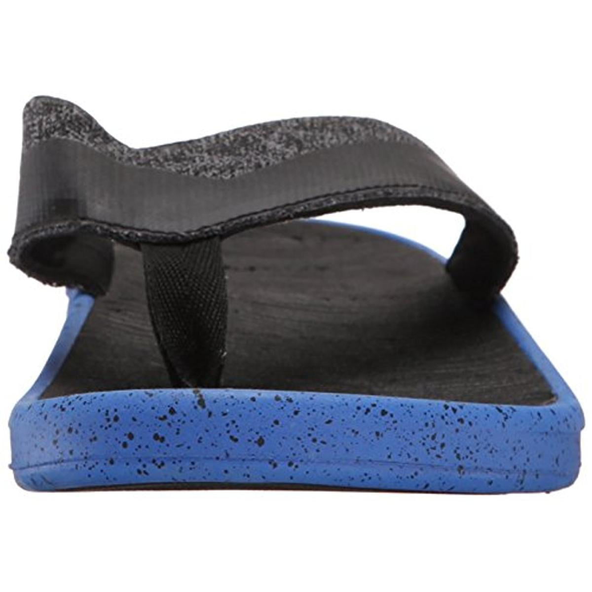 Grey SMS11142 Casual Flip Flop Slip On Sandals Sanuk Men's COMPASS Charcoal 