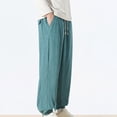 thumbnail image 7 of yillto Men's Sweatpants Joggers Pants with Pockets Drawstring Elastic Waist Baggy Fall Winter Pant, 7 of 7