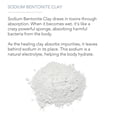 thumbnail image 4 of Bentonita en polvo de arcilla Pure Body Naturals, 240 ml, para desintoxicación, 4 of 8