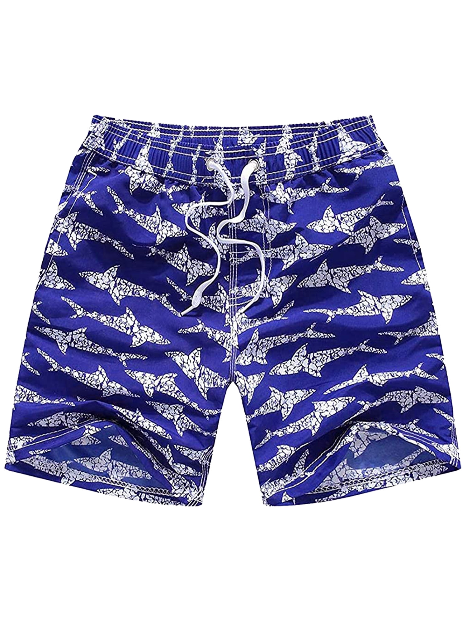 Little Hand Boys Swim Trunks,Quick Dry Beach Swim Shorts Swimwear with Pocket 13-14 Years